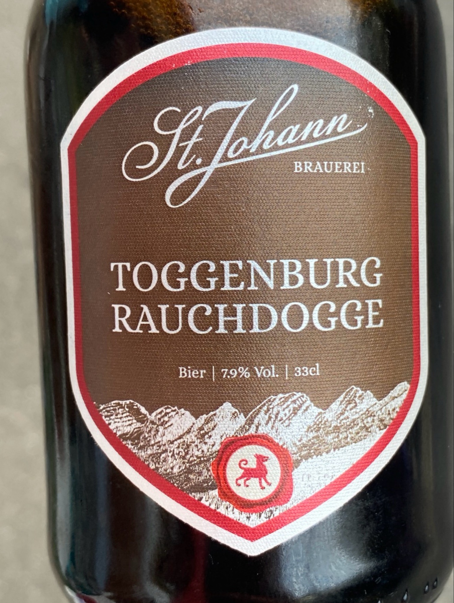 Toggenburg Rauchdogge, St. Johann Brauerei