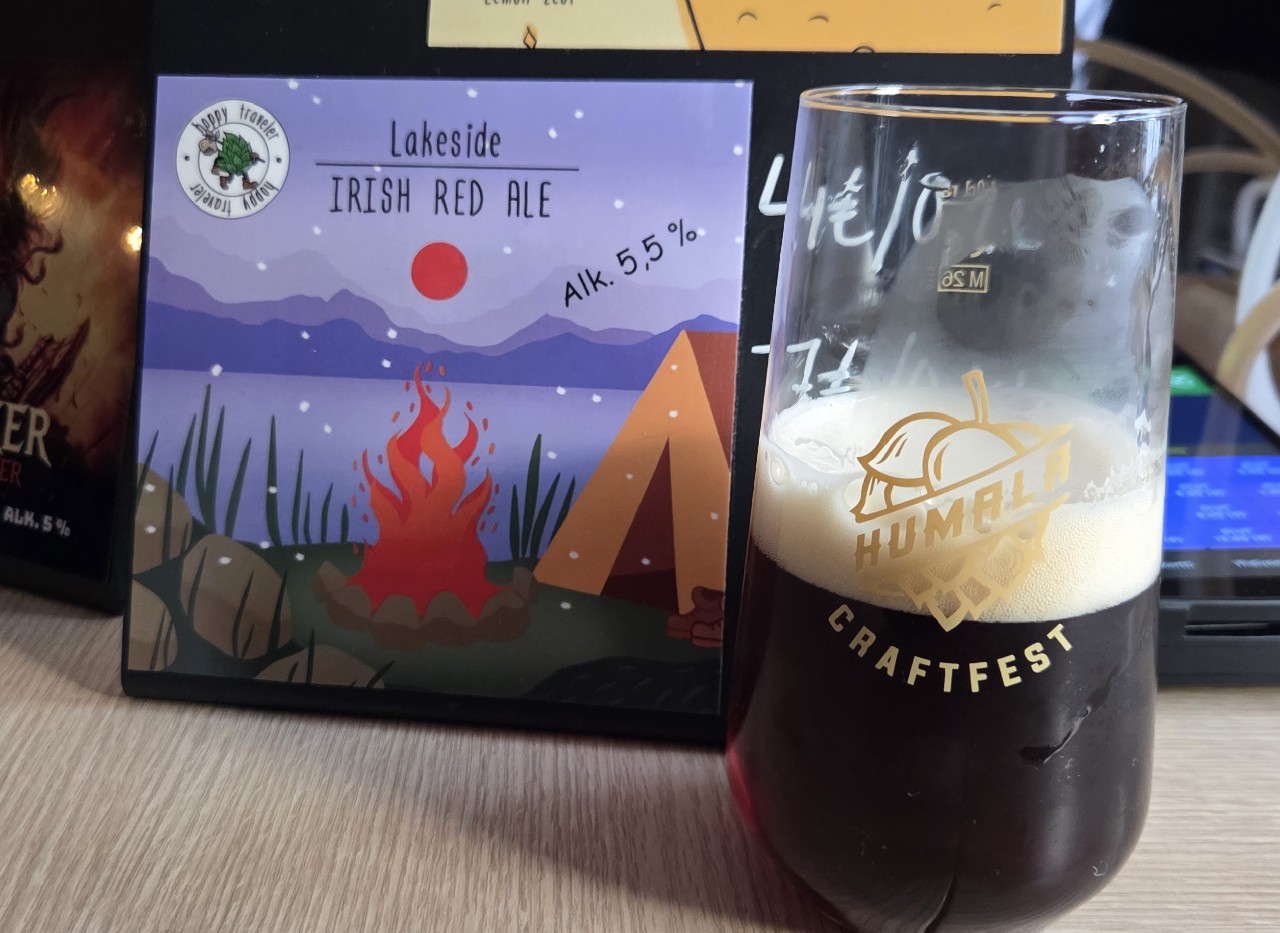 Lakeside Irish Red, Hoppy Traveler