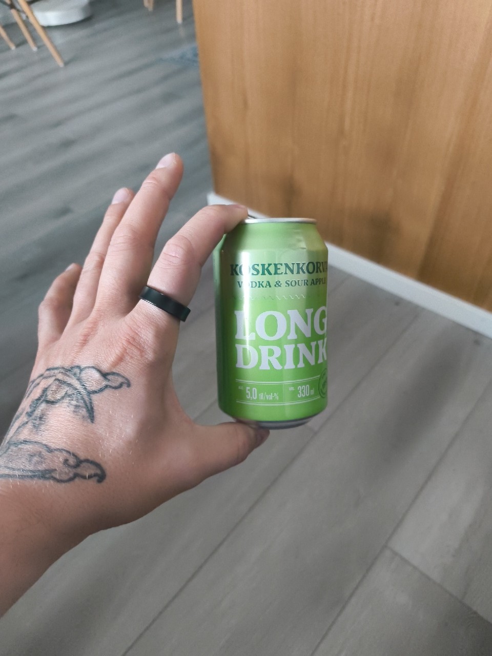 koskenkorva Long Drink Vodka & Sour Apple, Finland