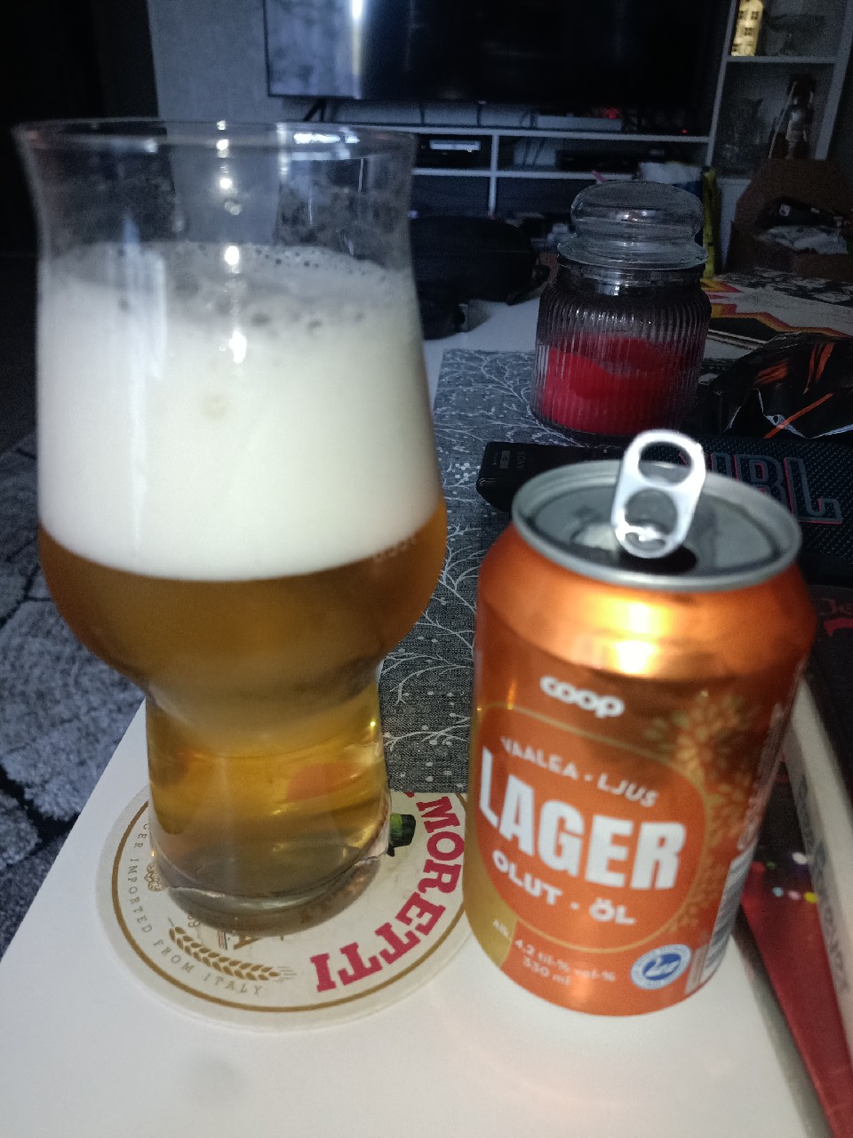 Coop Vaalea Lager 4.2%, Finland
