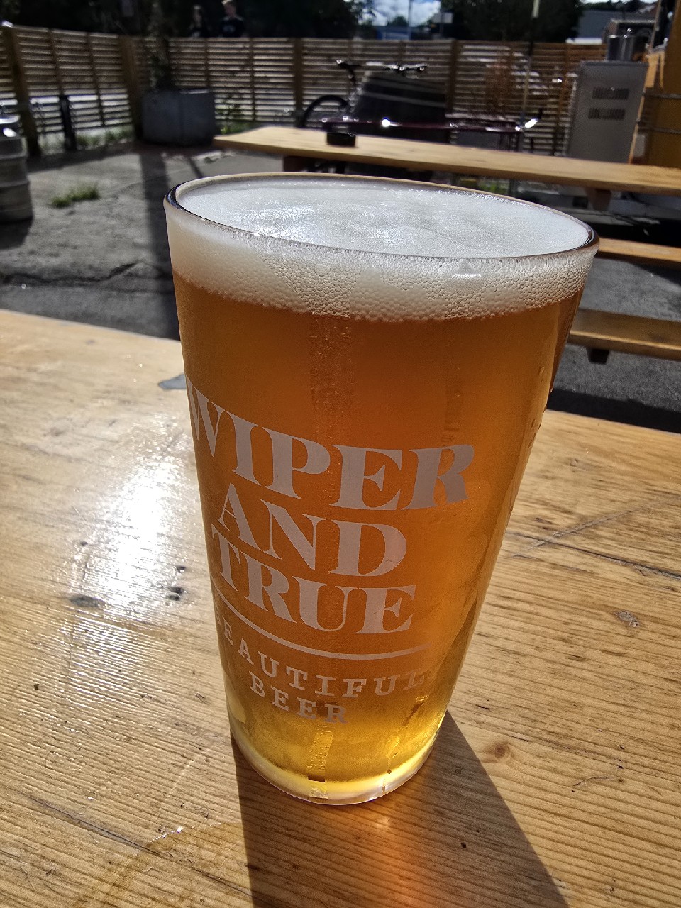 Wiper And True Homegrown Lager, England