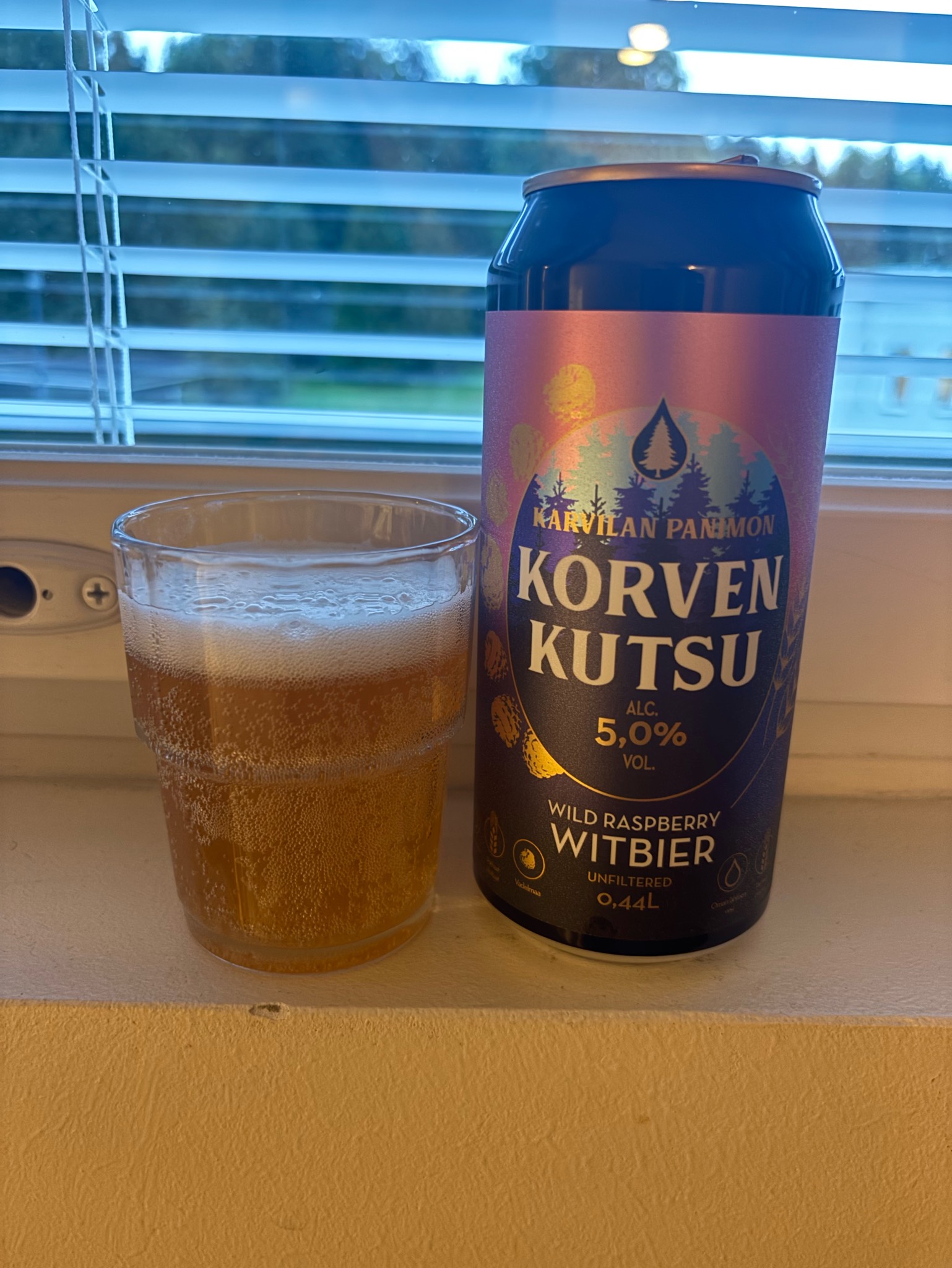 Korven Kutsu Wild Raspberry Witbier, Finland