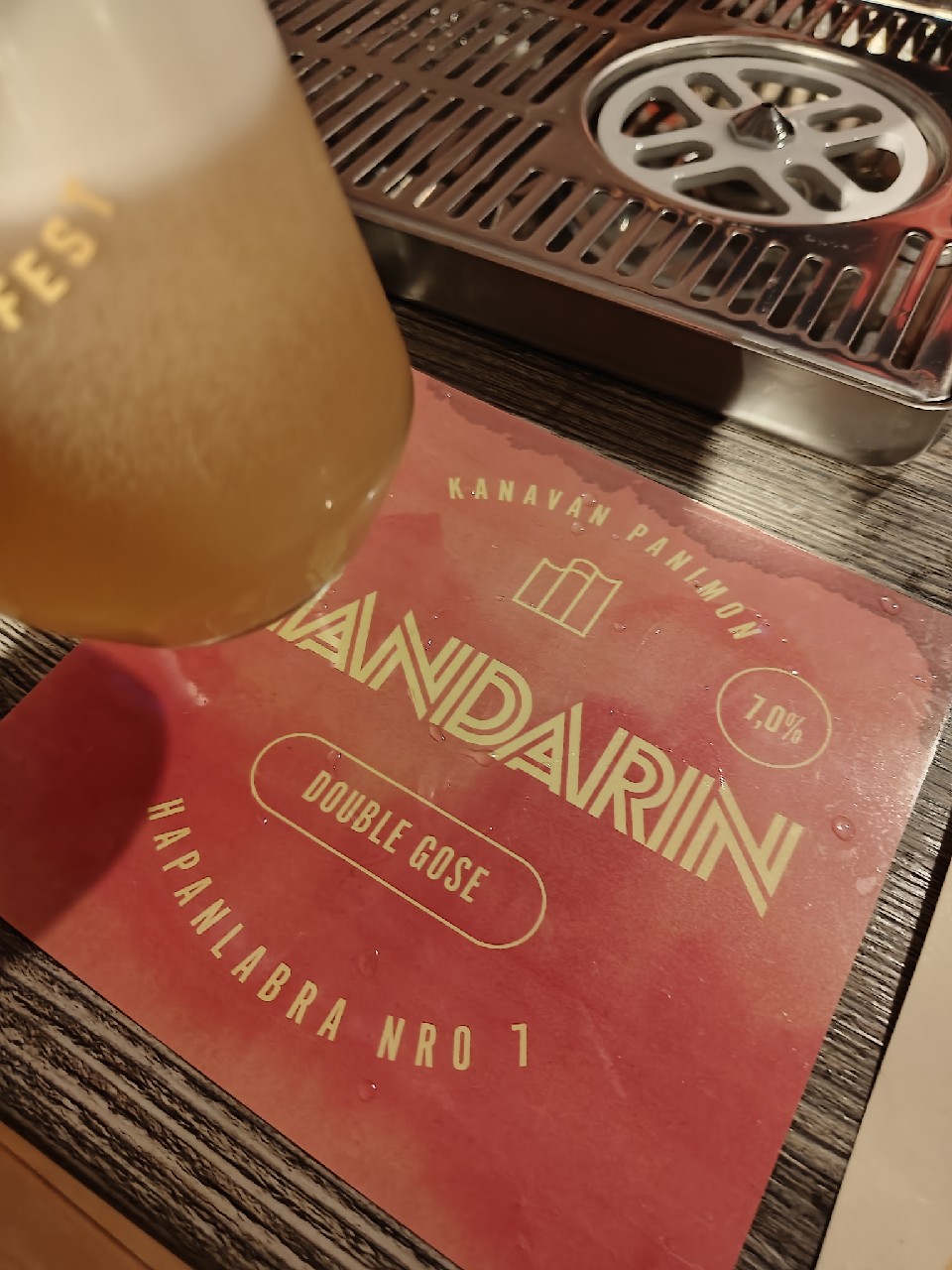 Mandarin Double Gose, Finland