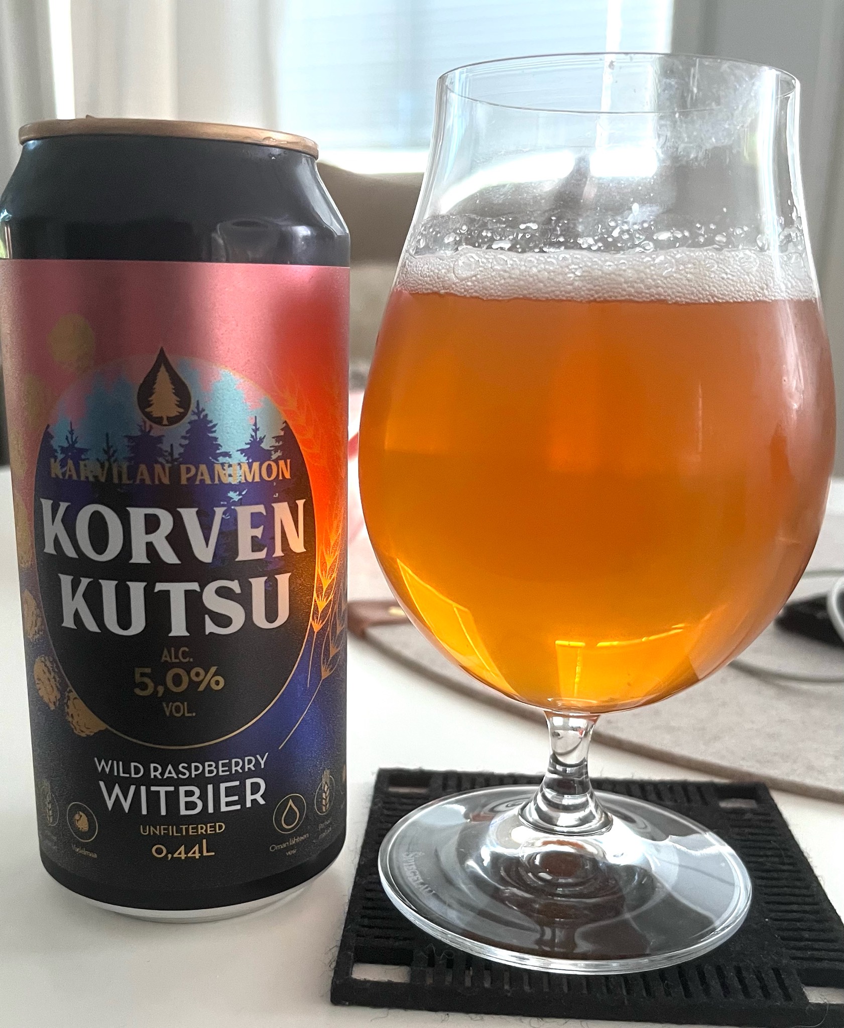 Korven Kutsu Wild Raspberry Witbier, Finland
