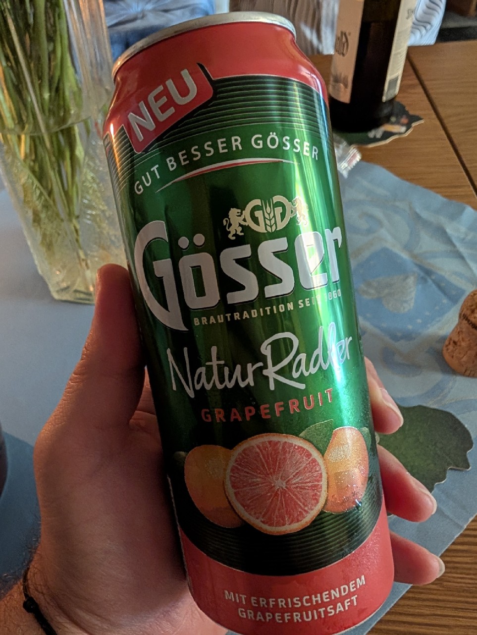Gösser Natur Radler Grapefruit, Austria