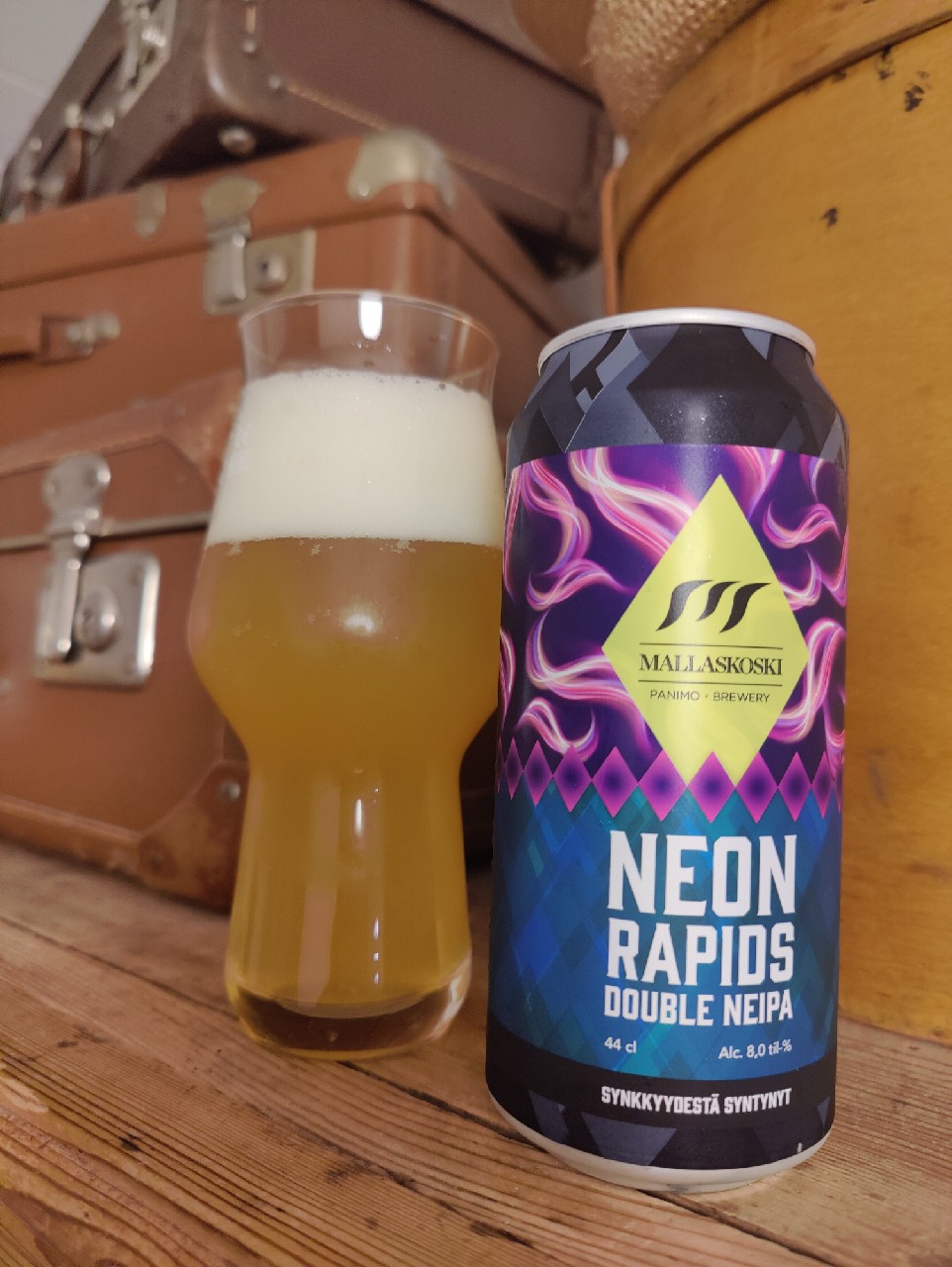 Neon Rapids Double NEIPA, Finland