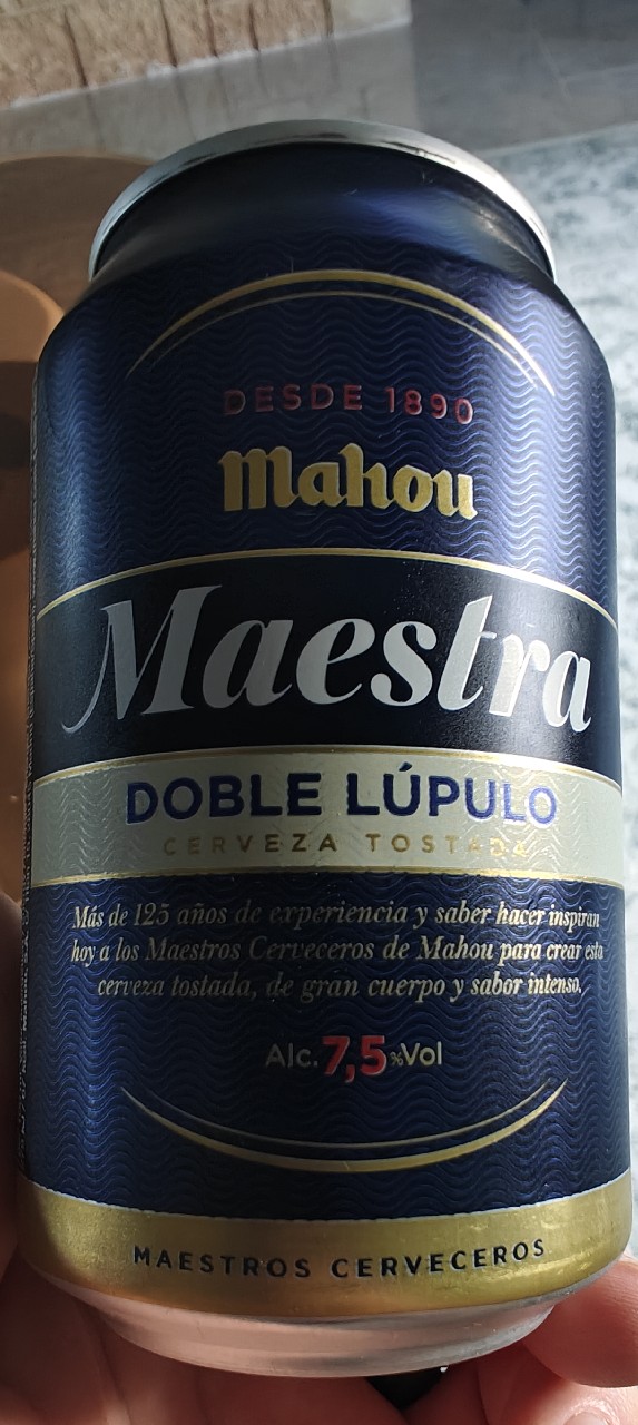 Mahou Maestra Cerveza Tostada / Doble Lúpulo, Spain