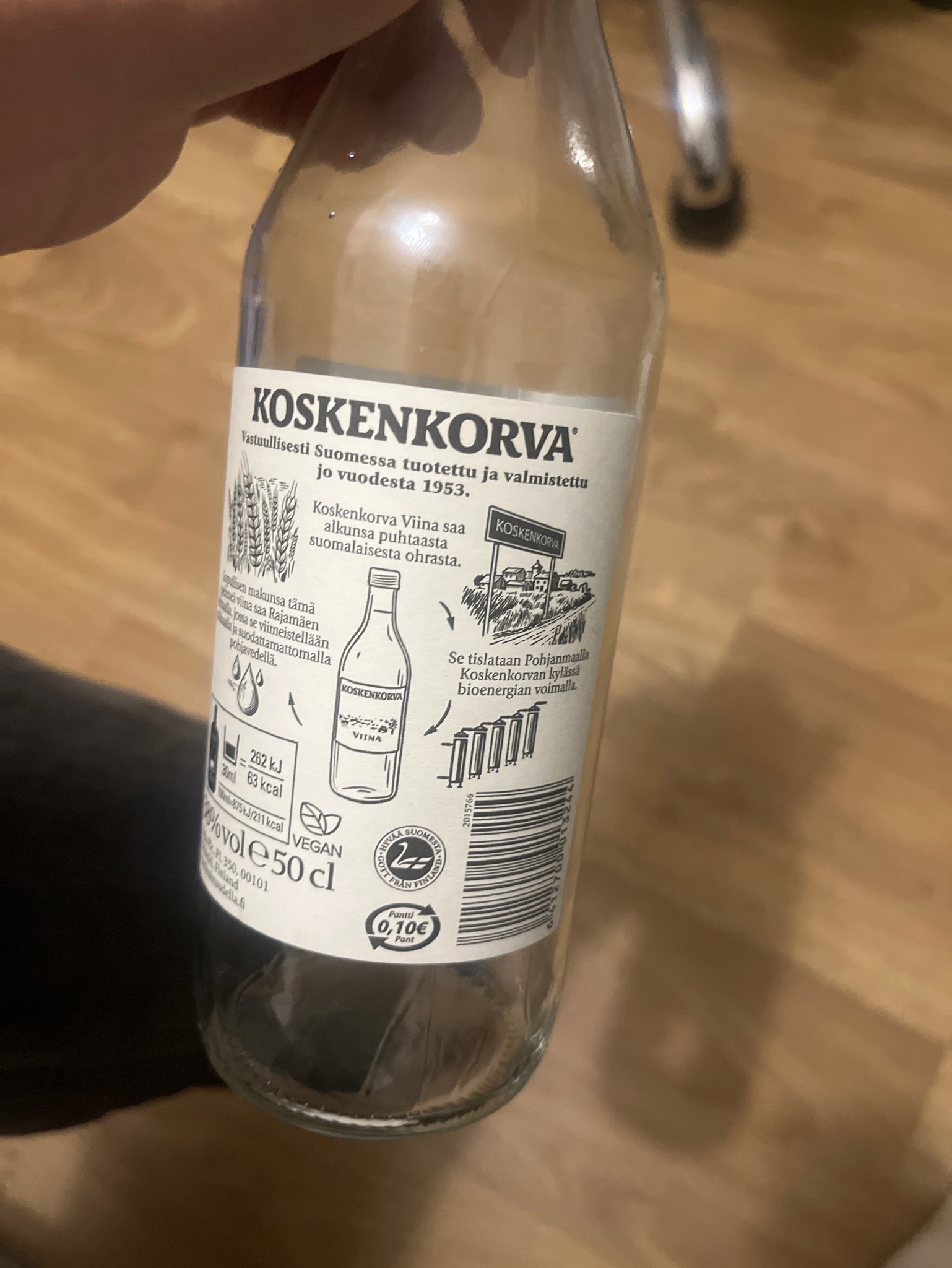 Koskenkorva Vichy Original, Finland