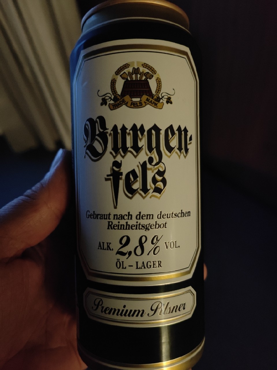Burgenfels 2,8%, Harboe's Brewery A/S