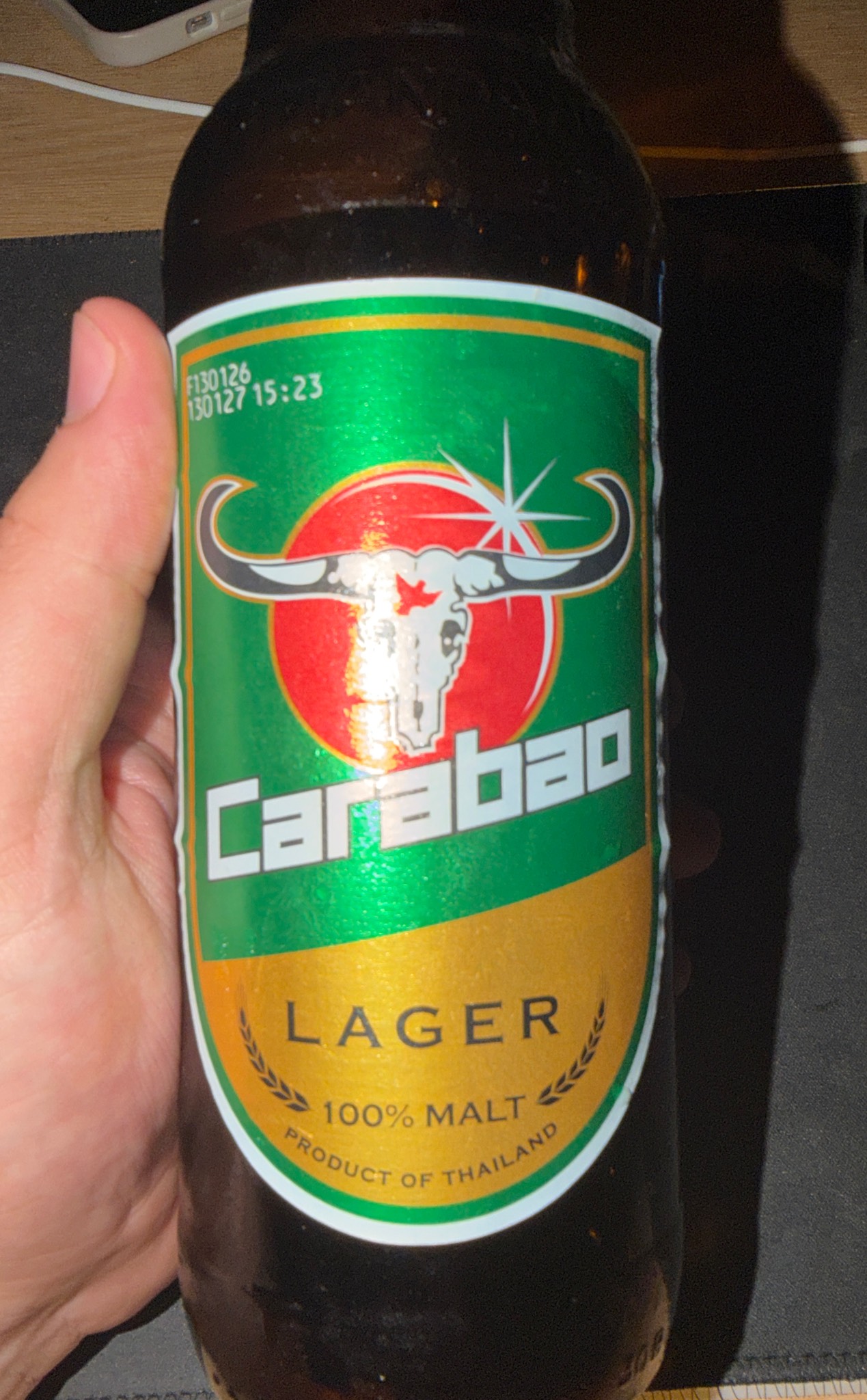 Carabao Lager Beer, Tawandang German Brewery