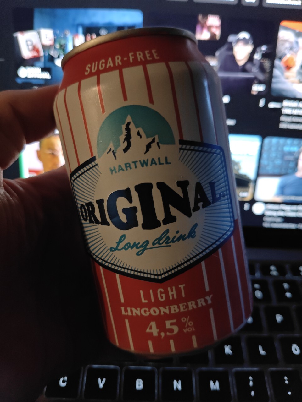 Original Long Drink Lingonberry Light, Finland
