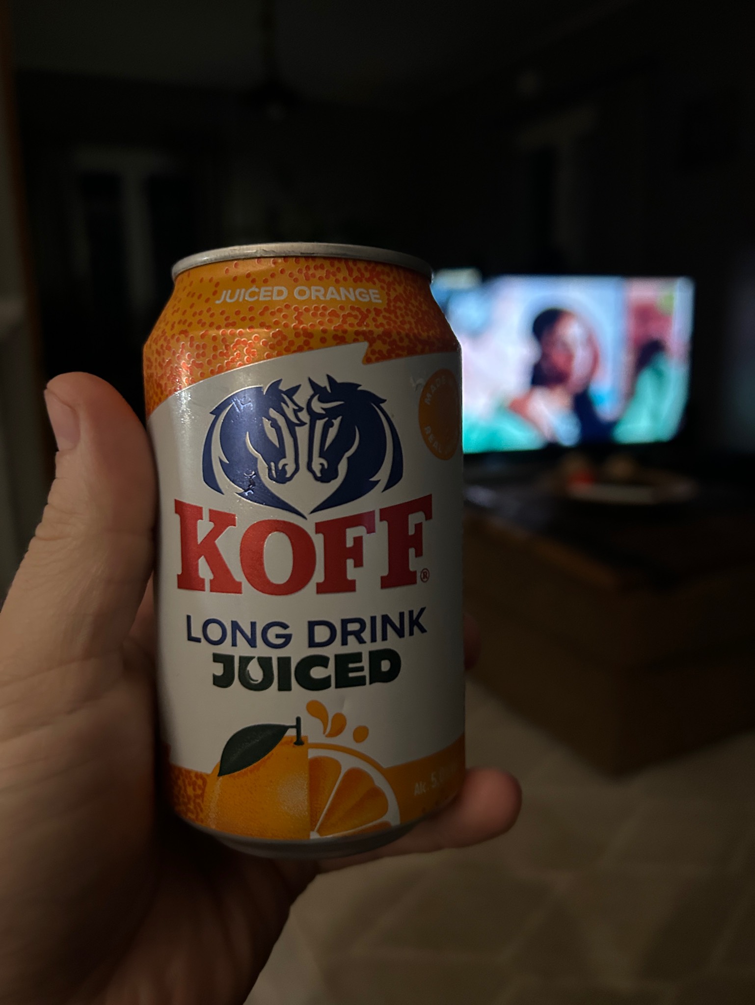 KOFF Long Drink Juiced Orange, Finland