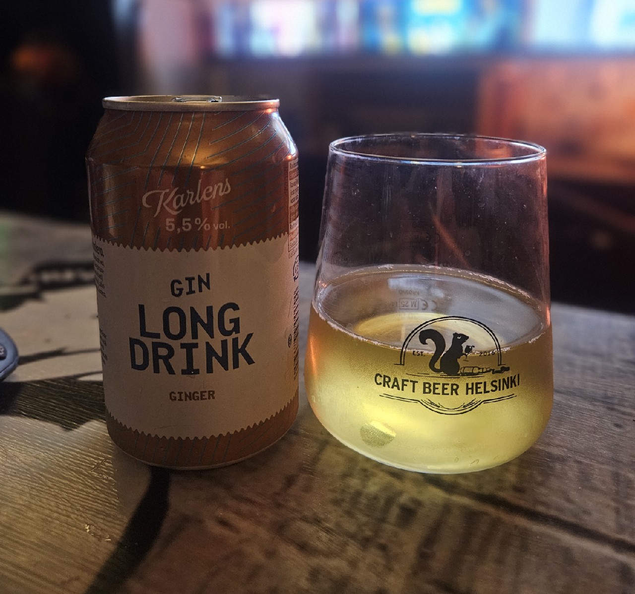 Karlens Gin Long Drink Ginger, Finland