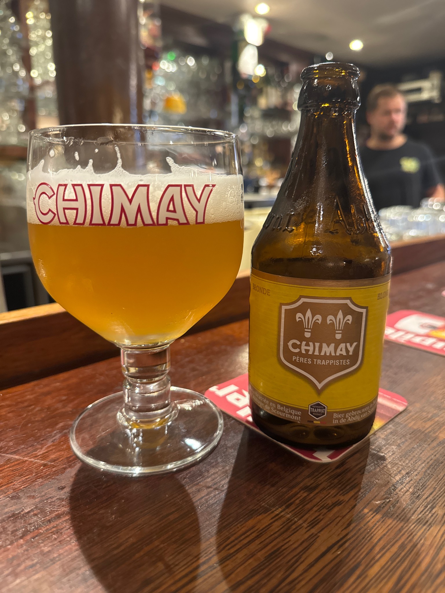 Chimay Blonde | Jaune, Belgium