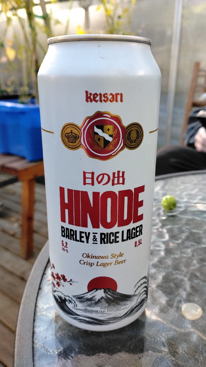 Keisari Hinode Rice Lager, Finland