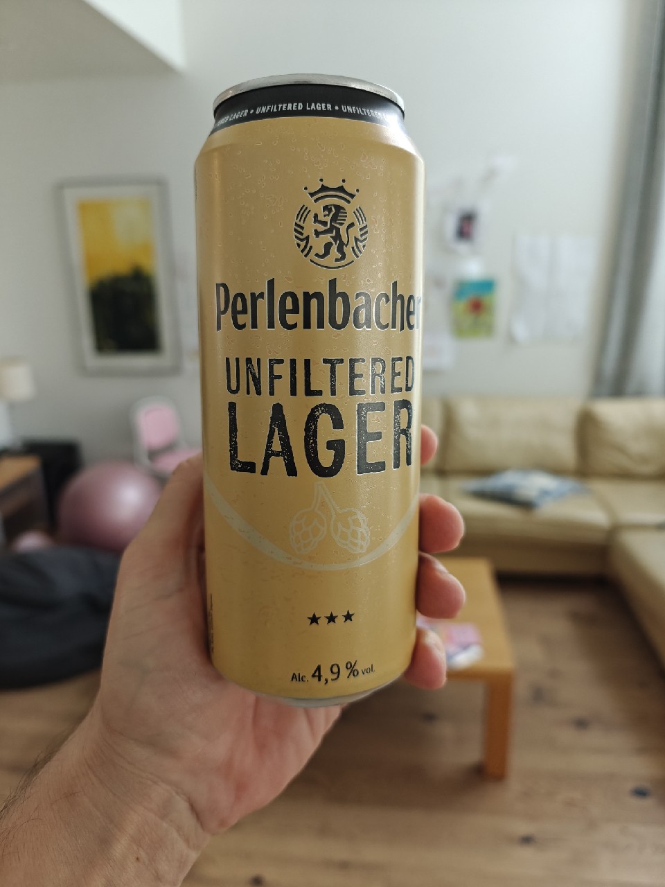 Perlenbacher Unfiltered Lager, Germany