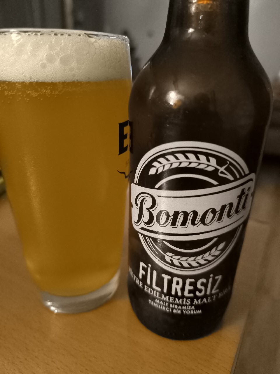 Bomonti Filtresiz 100% Malt, Anadolu Efes