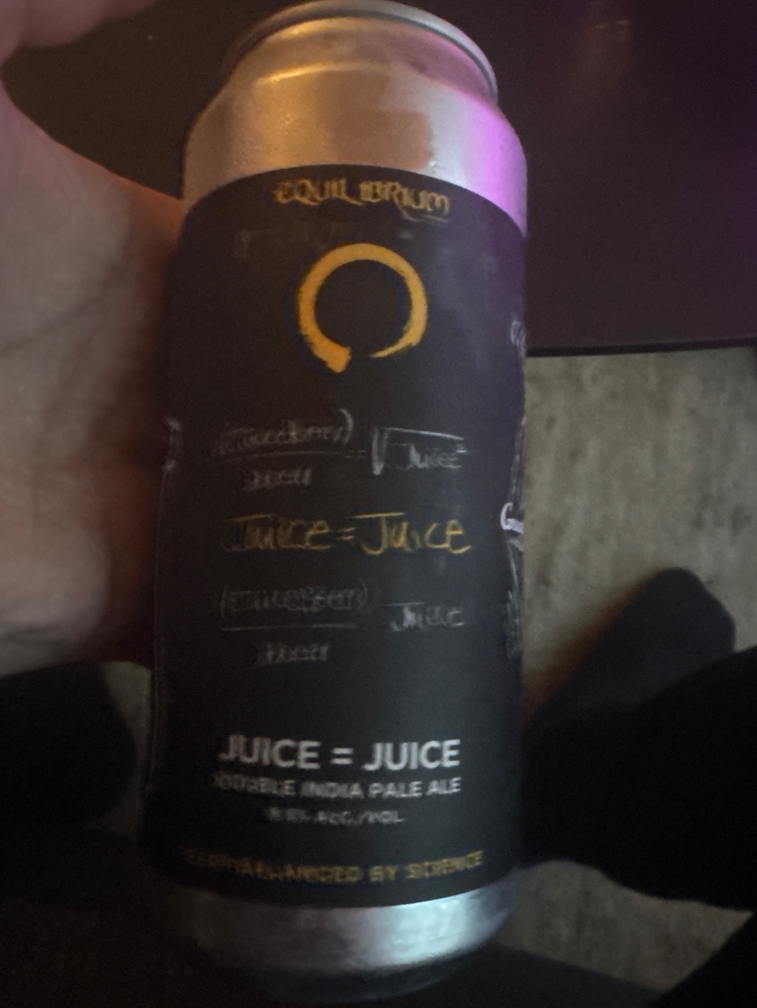 Juice = Juice (Batch 3), Equilibrium Brewery
