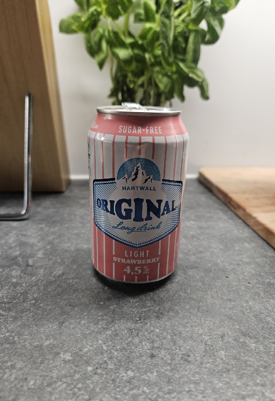 Original Long Drink Strawberry Light, Finland