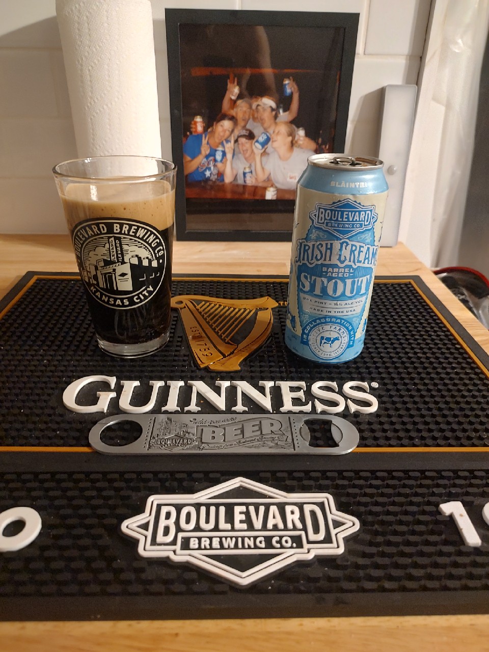 Irish Cream Barrel-Aged Stout, Boulevard Brewing Company (Duvel-Moortgat)