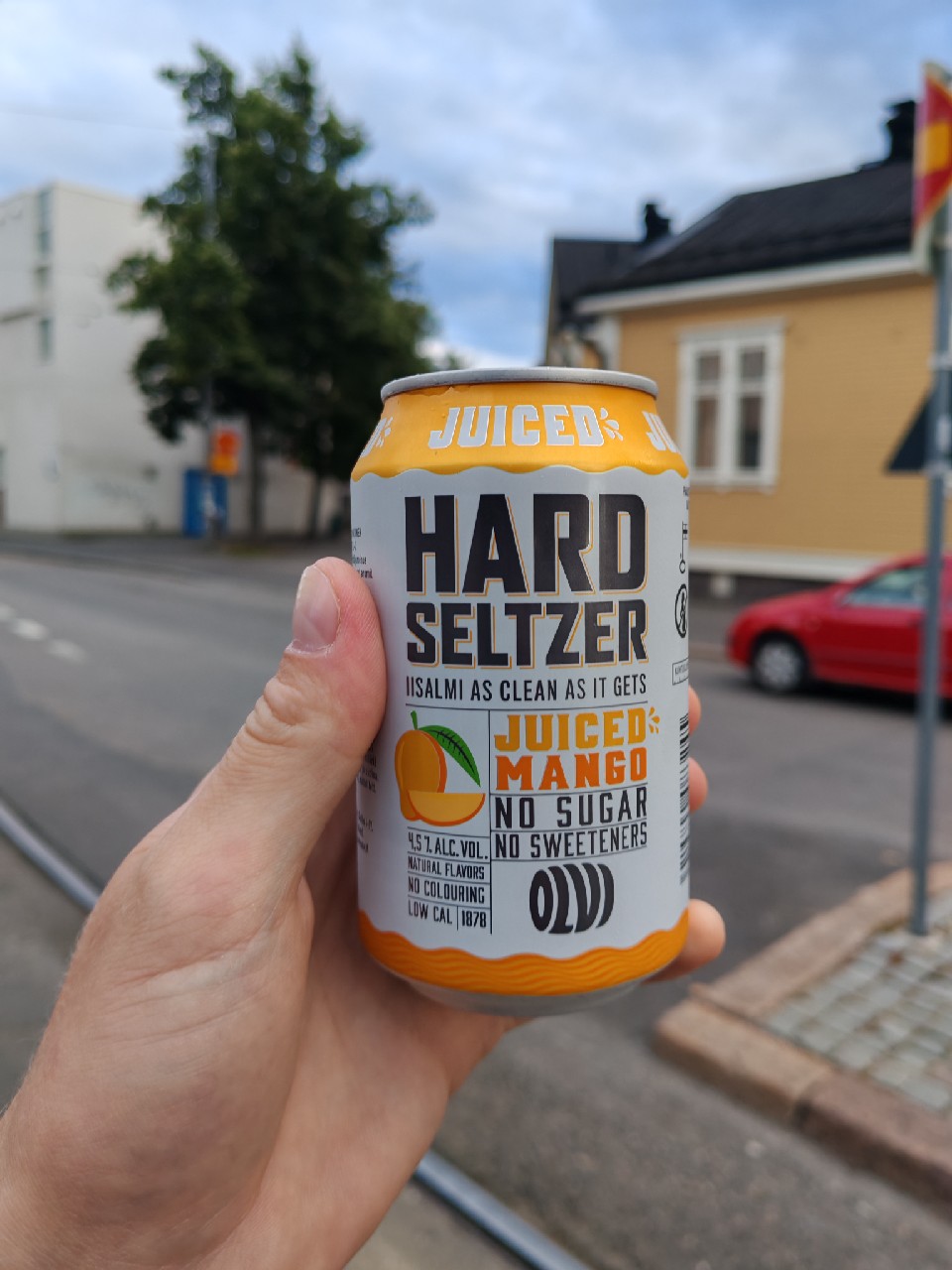 Hard Seltzer Juiced Mango, Finland