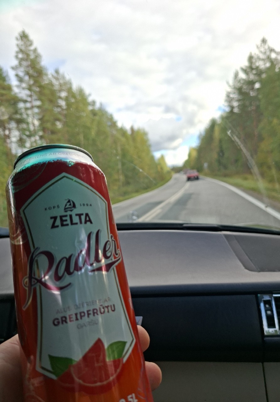 Zelta Radler Alus ar Greipfrūty Sulu, Aldaris (Carlsberg)