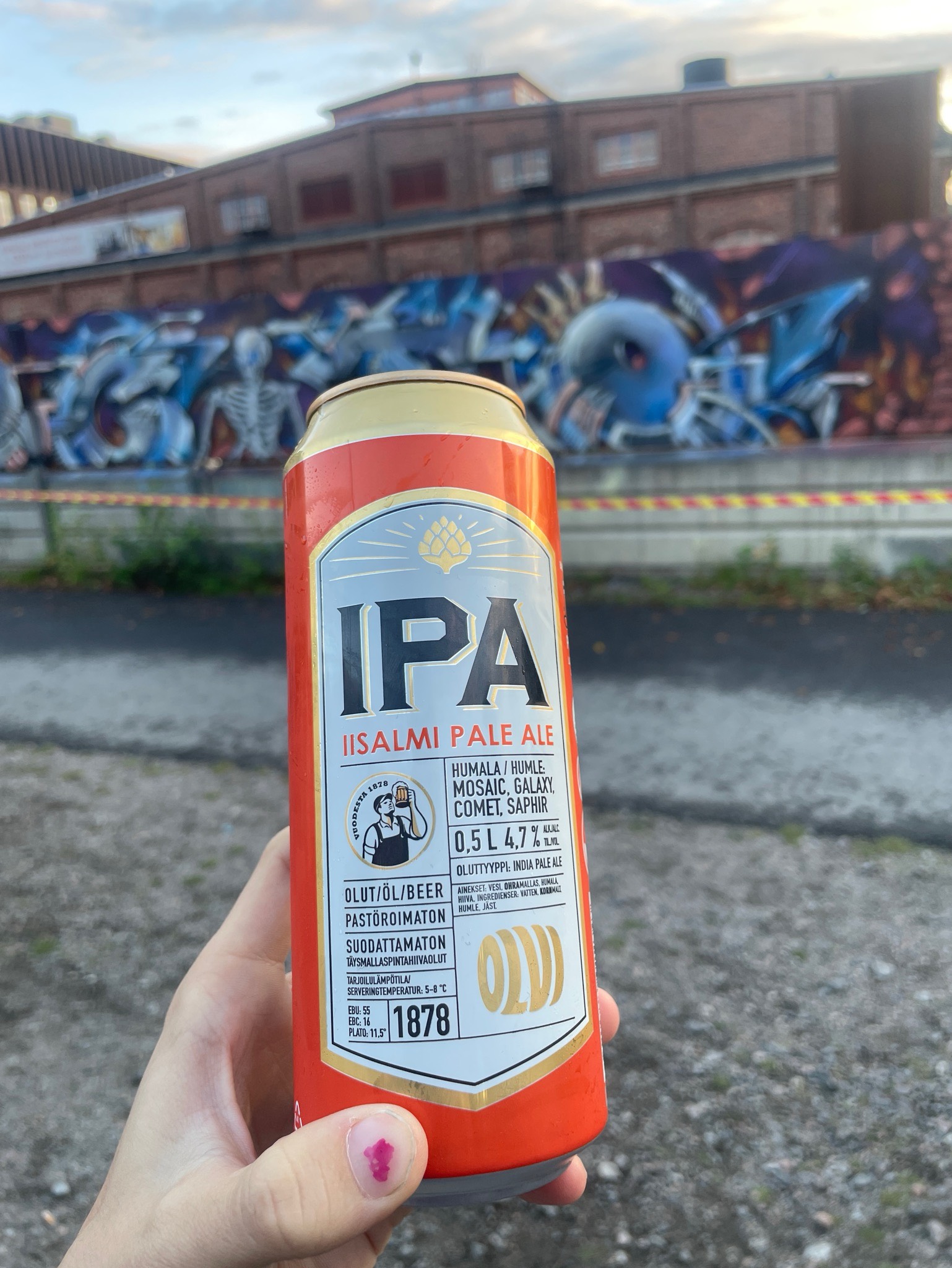 Olvi IPA 4.7%, Finland