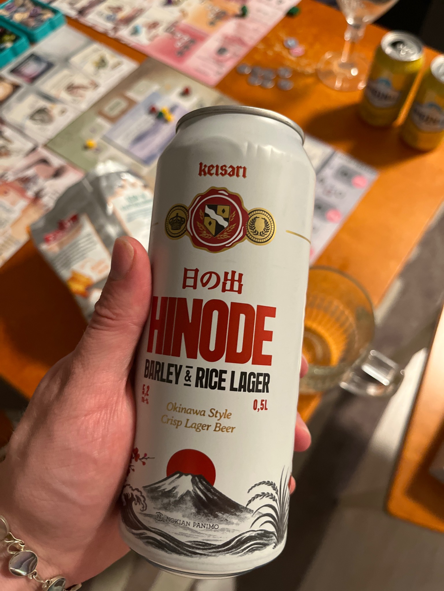 Keisari Hinode Rice Lager, Finland