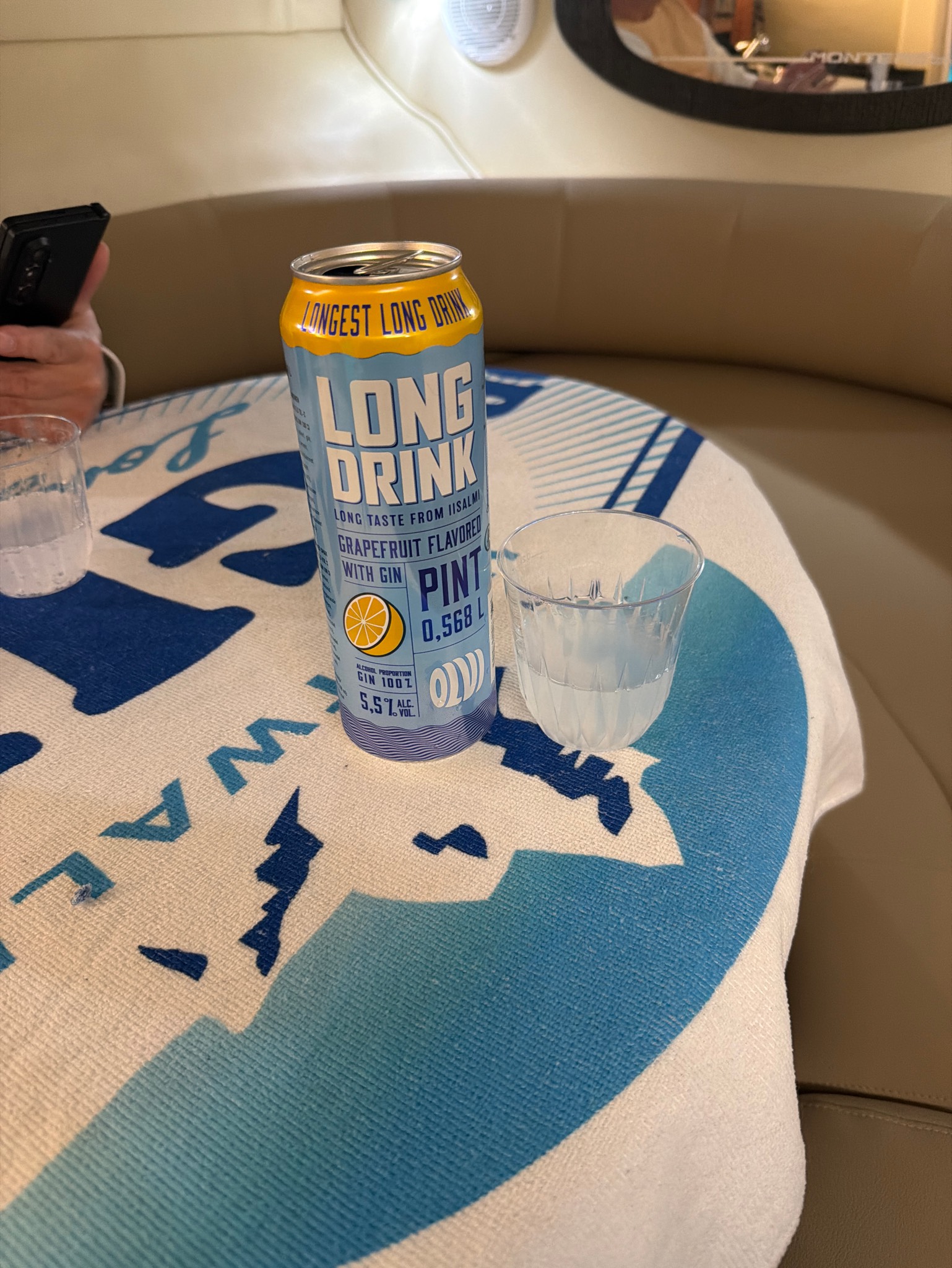 OLVI Long Drink Grapefruit, Finland