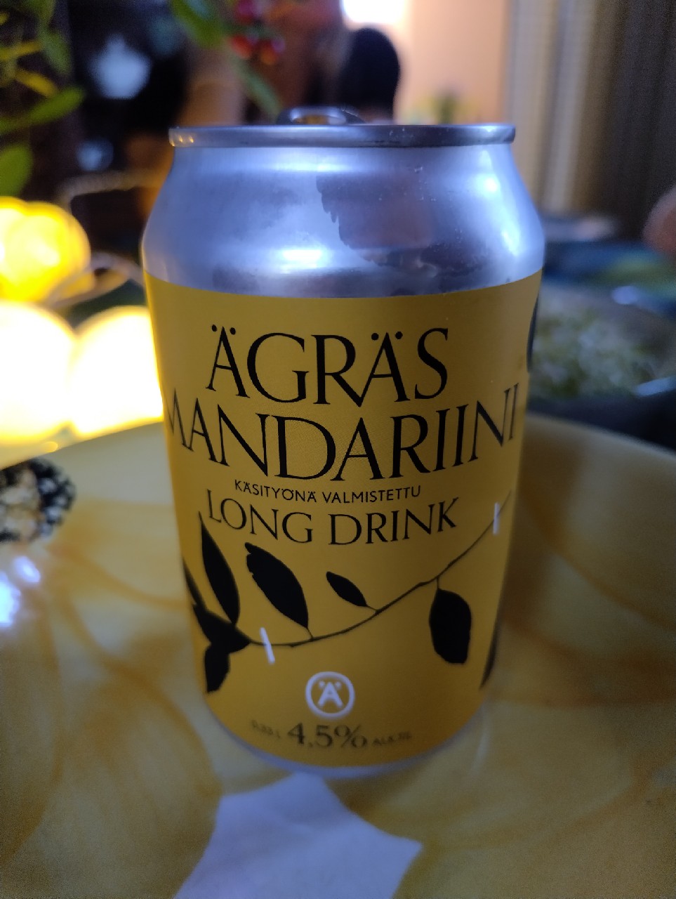 Ägräs Mandariini Long Drink, Finland