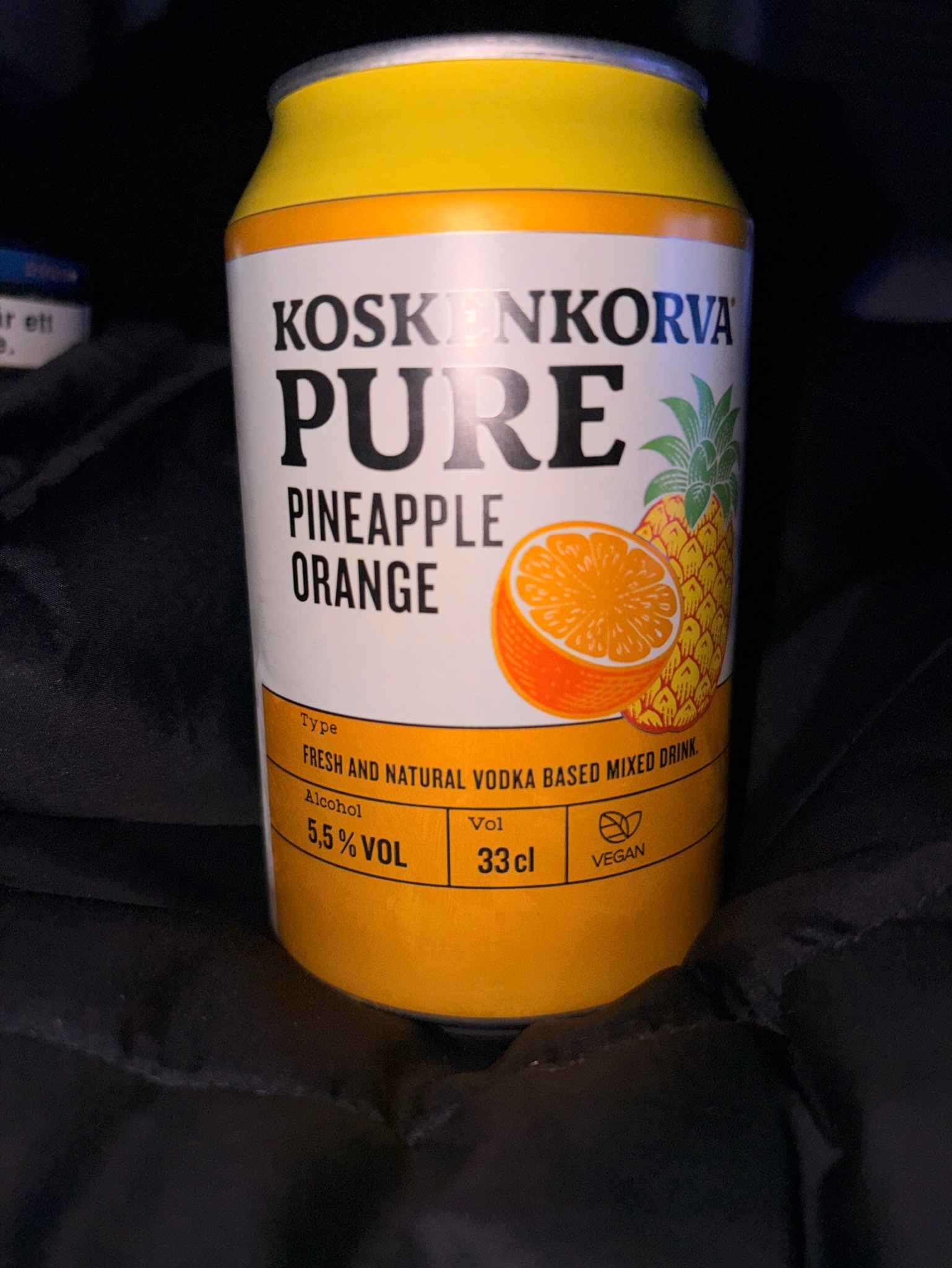 Koskenkorva Pure Pineapple Orange, Finland