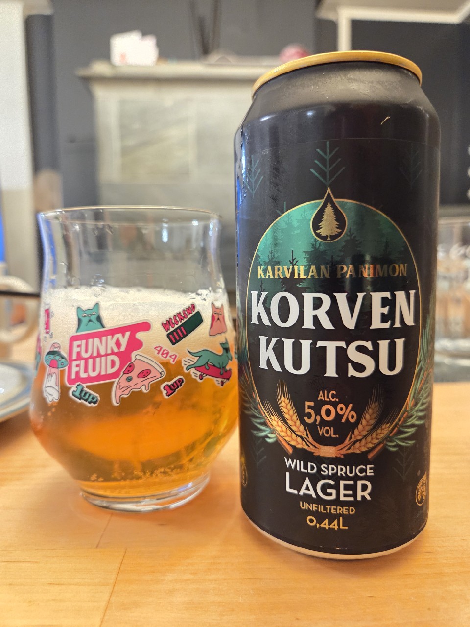 Korven Kutsu Wild Spruce Lager, Karvilan Panimo