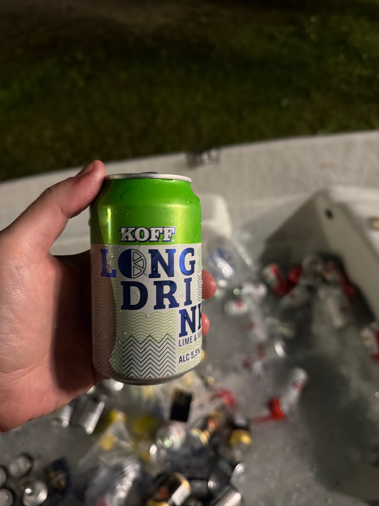 KOFF Long Drink Lime & Vodka, Finland