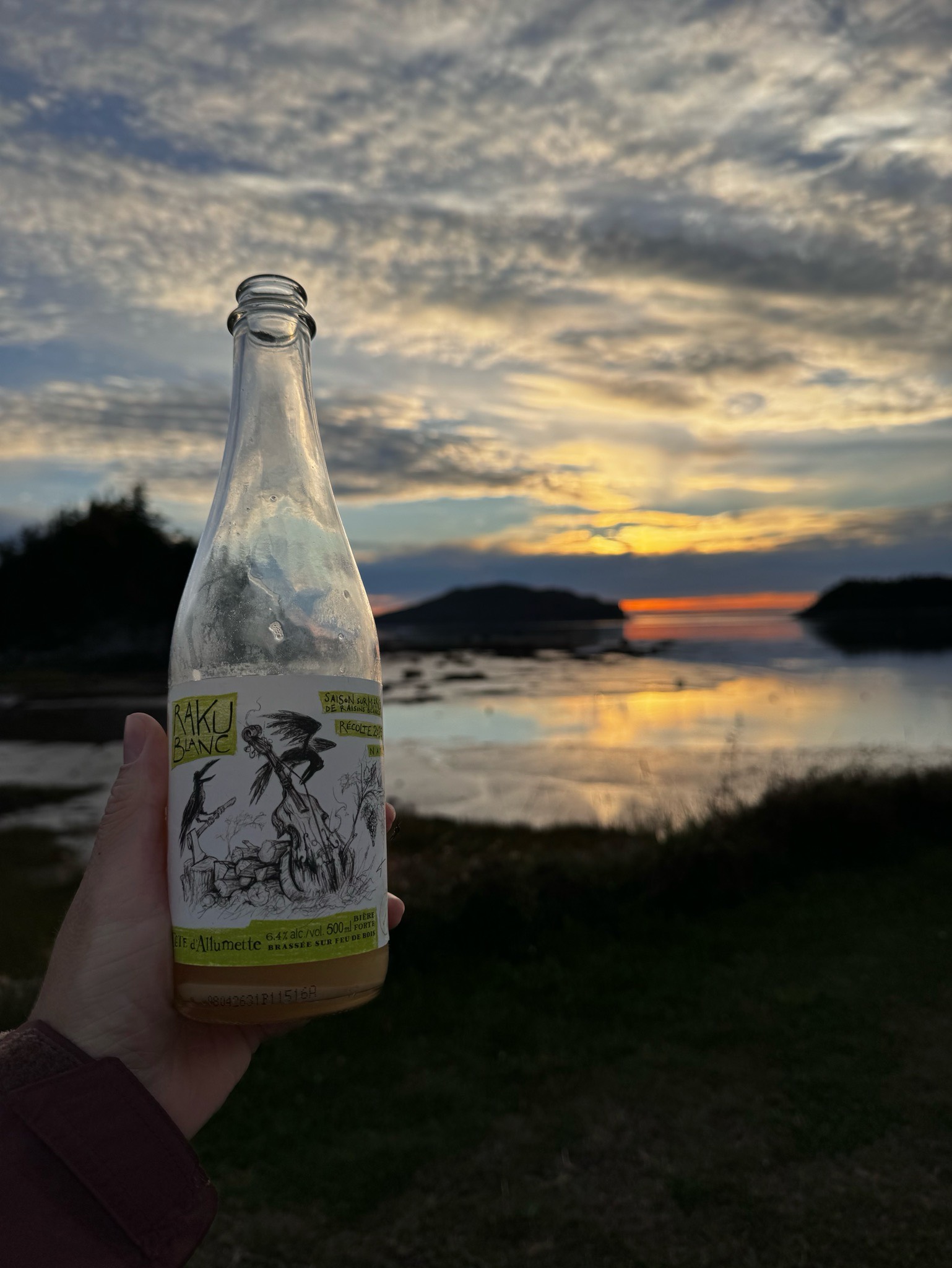 Raku - Saison sur marc blanc, Tête D'Allumette Microbrasserie