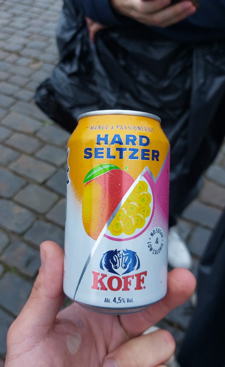 KOFF Hard Seltzer Mango-Passionfruit, Finland