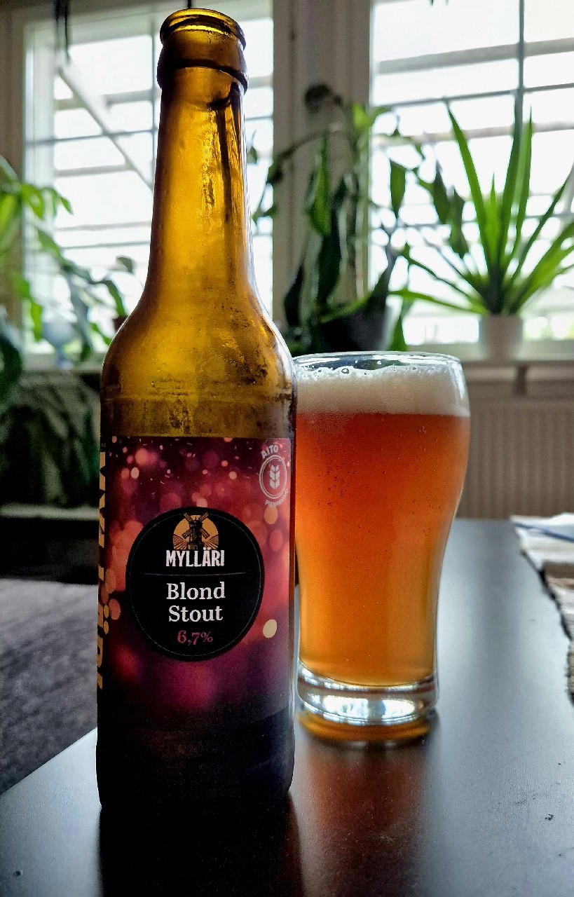 Mylläri Blond Stout, Panimo OlutMylly