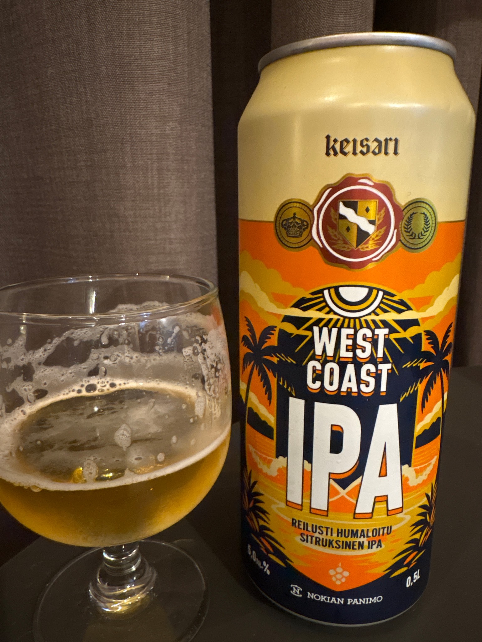 Keisari West Coast IPA, Finland