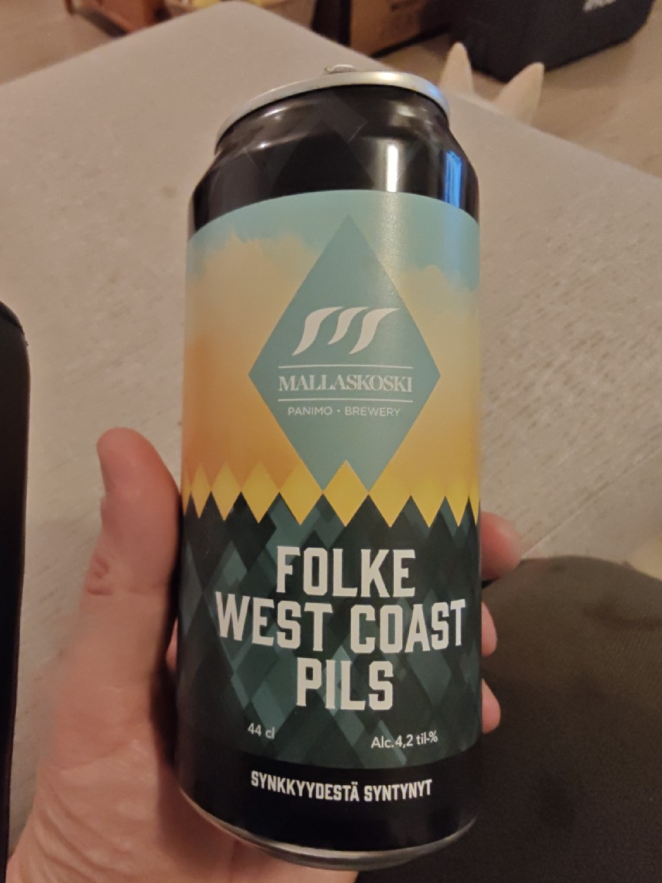 Folke West Coast Pils, Finland