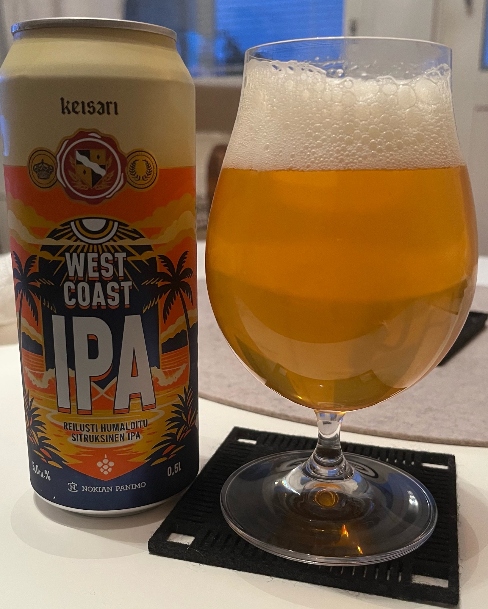 Keisari West Coast IPA, Finland