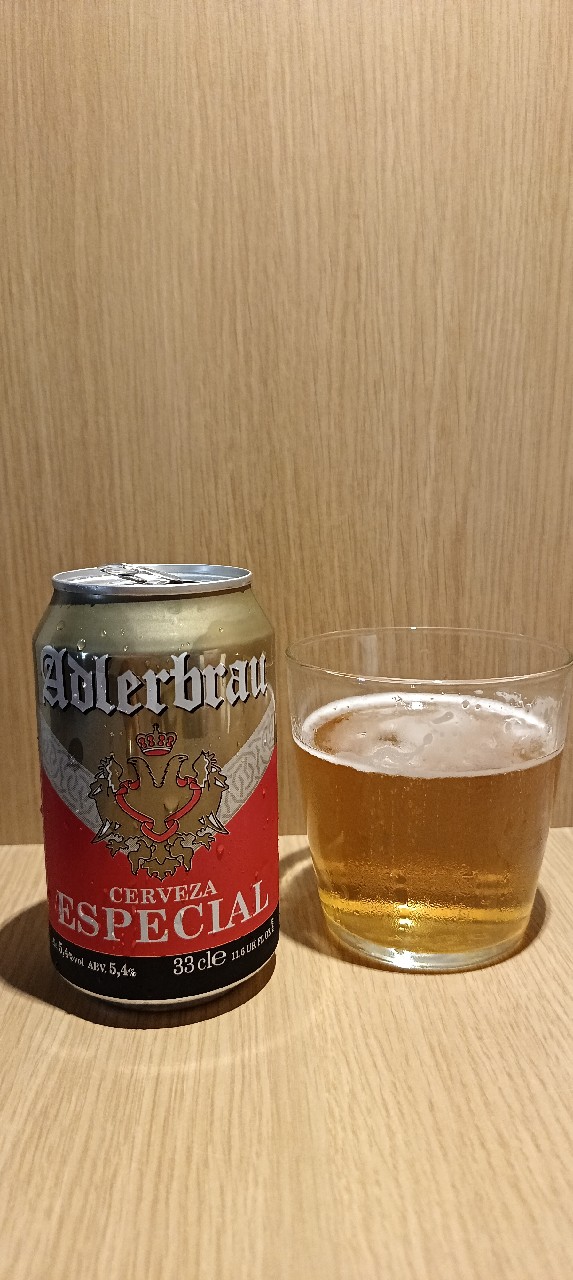 Adlerbrau Cerveza Especial, Alhambra (Grupo Mahou-San Miguel)