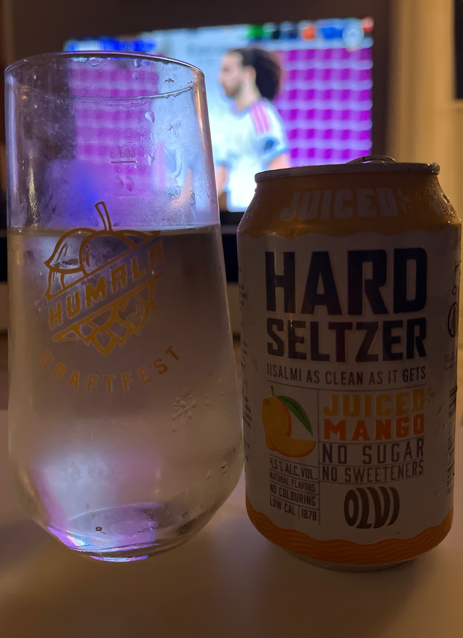 Hard Seltzer Juiced Mango, Finland