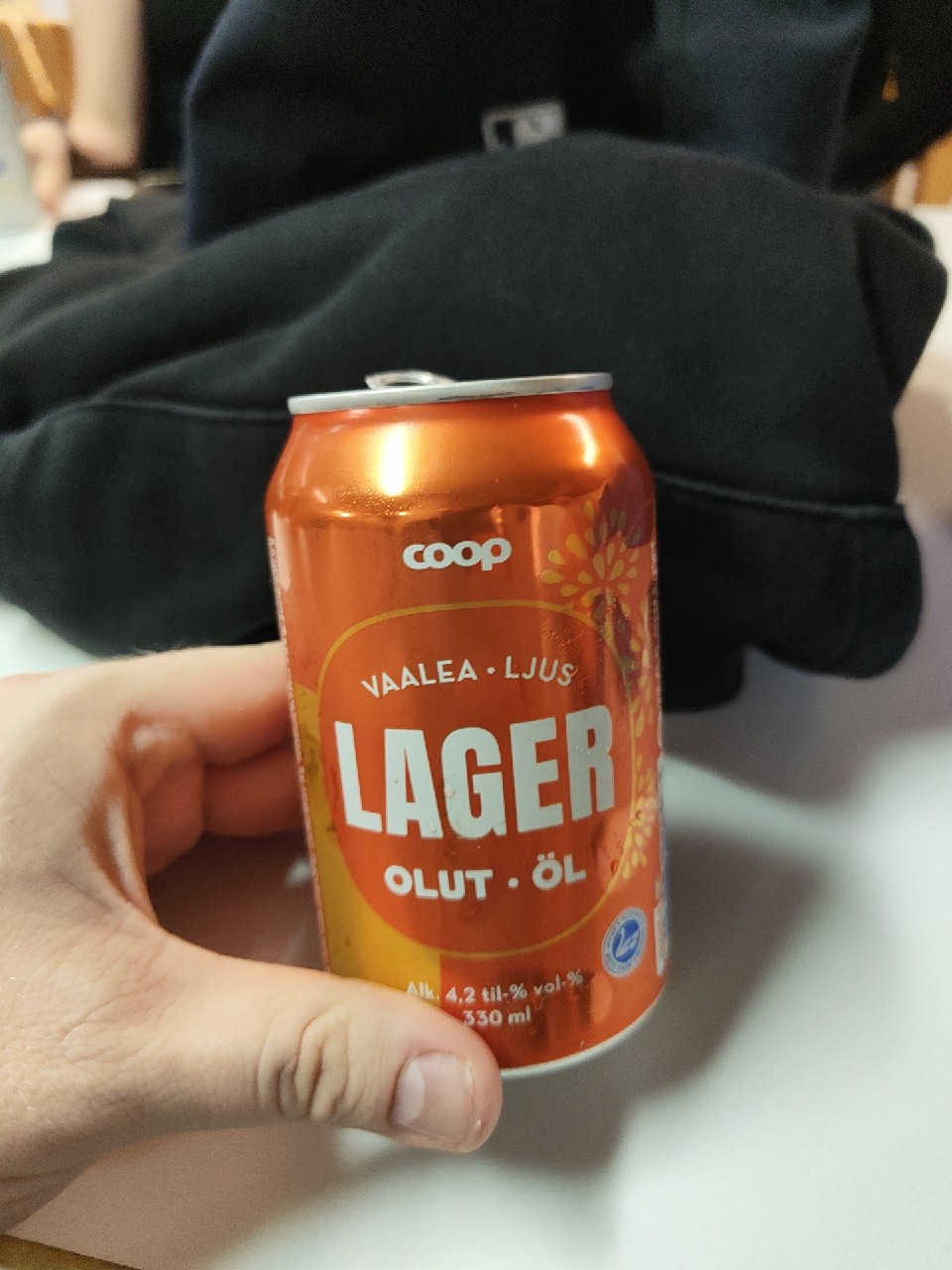 Coop Vaalea Lager 4.2%, Finland