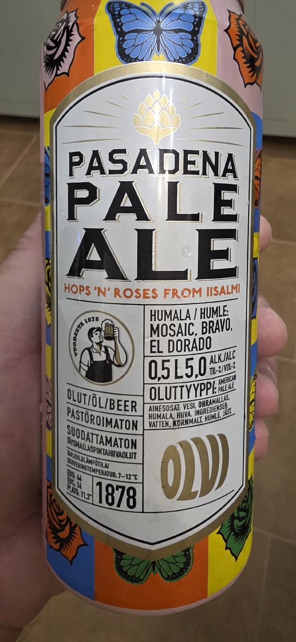Pasadena Pale Ale, Finland