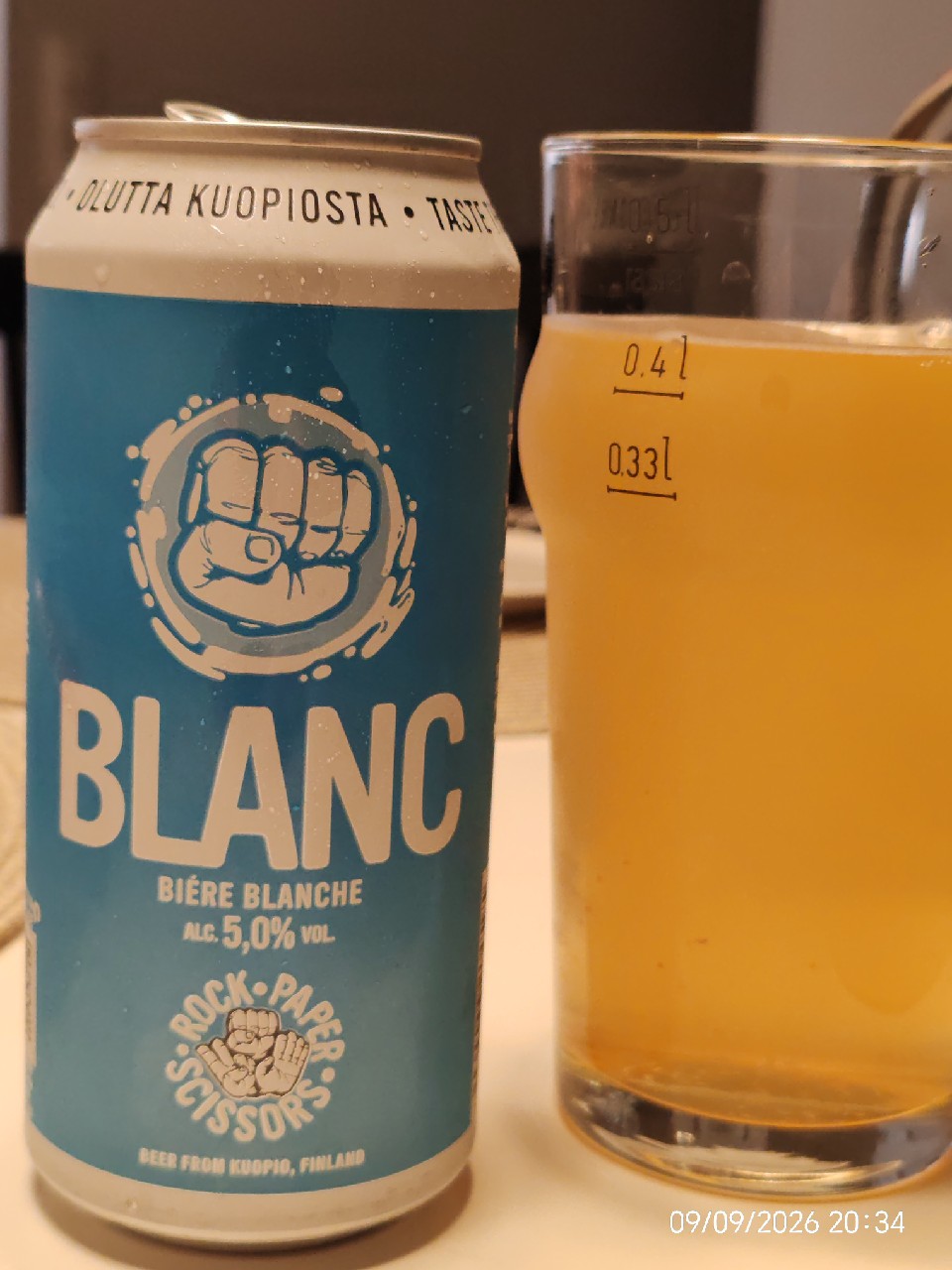 Rock Blanc, Finland