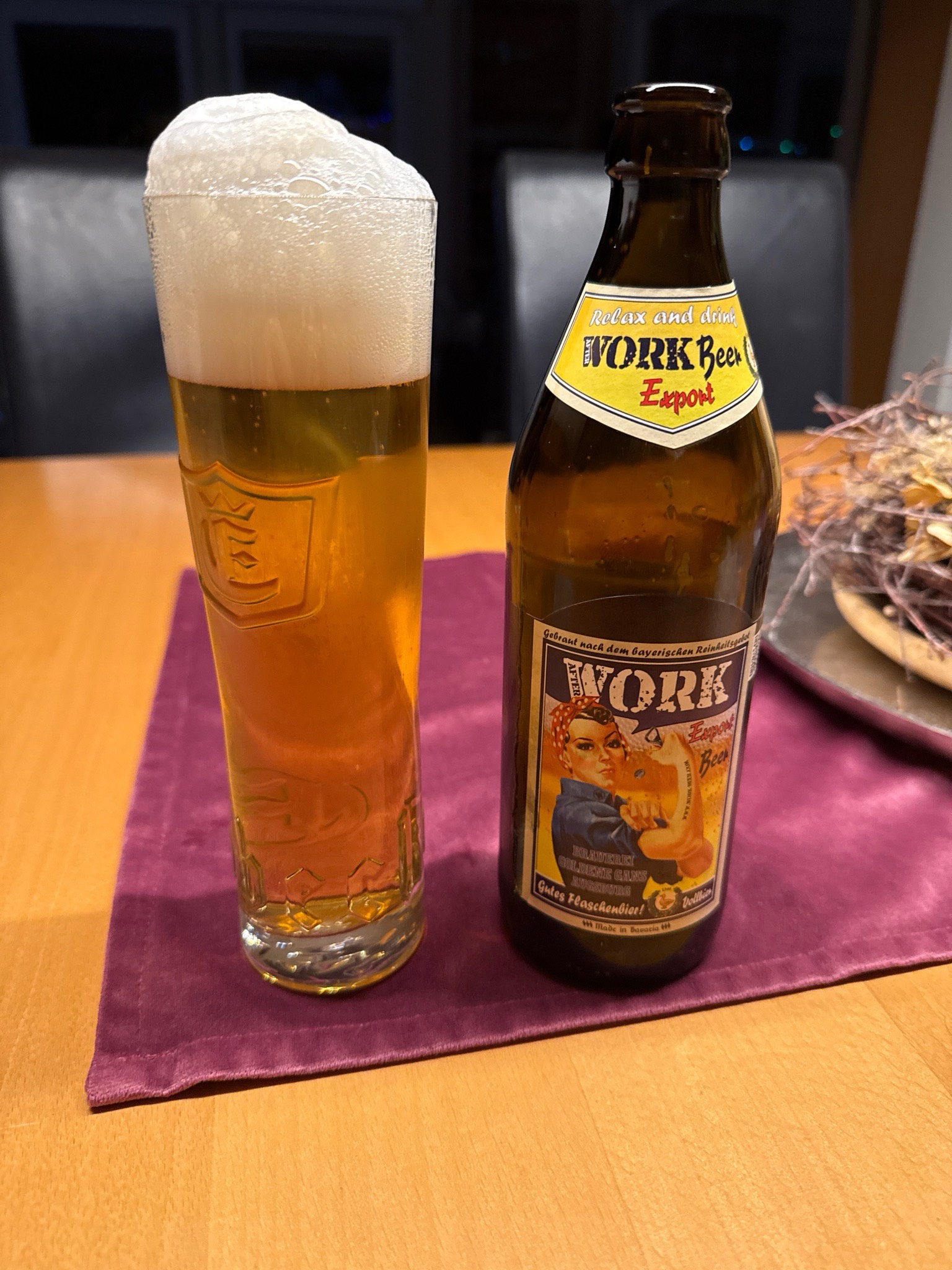 Goldene Gans Work Export Beer, Goldene Gans