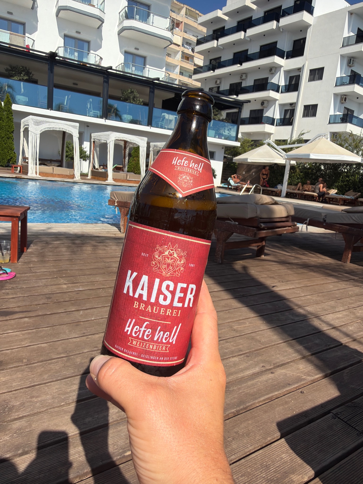 Kumpf Hefe hell, Kaiser-Brauerei Geislingen