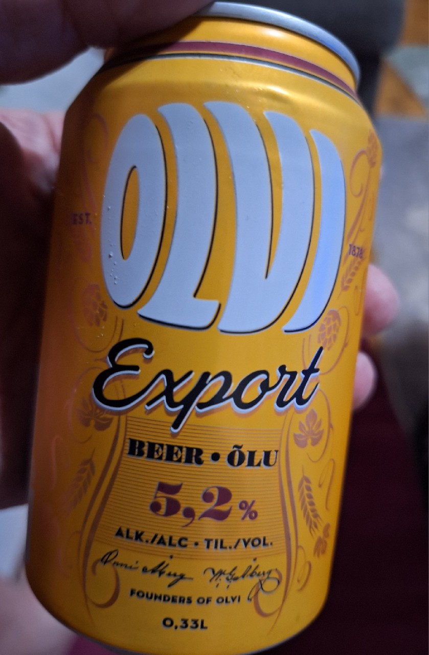 Olvi Export IV A, Finland