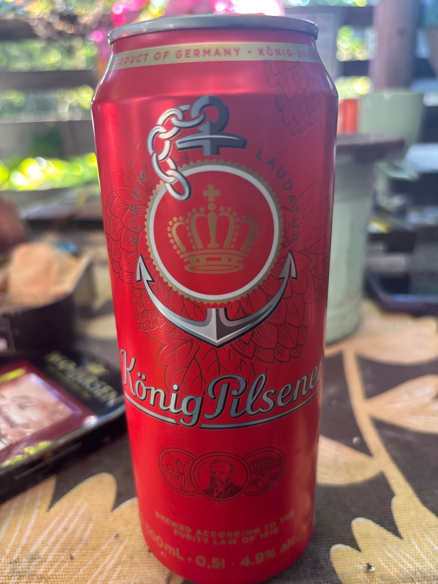 König Pilsener, König Brauerei (Bitburger)