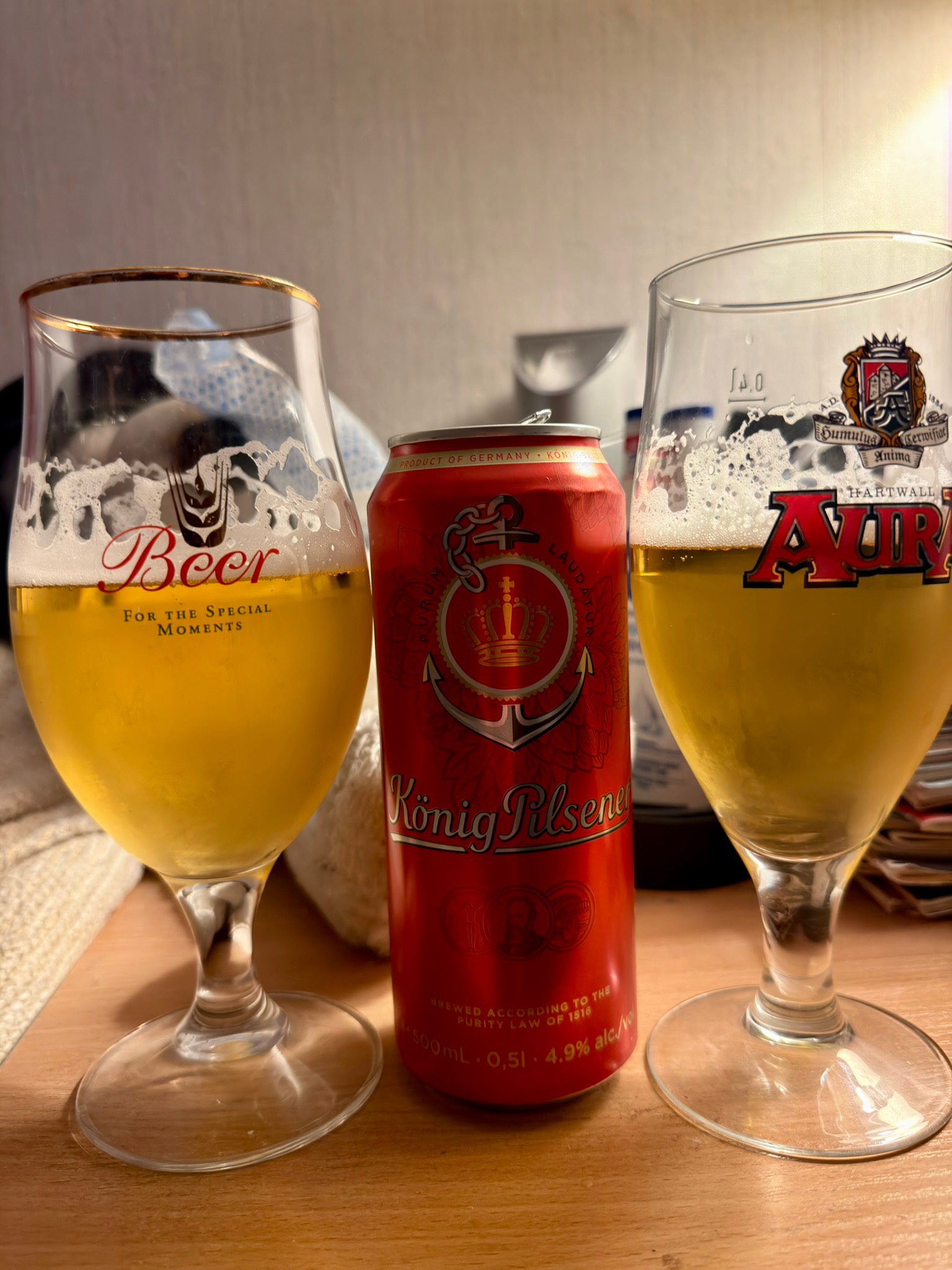 König Pilsener, König Brauerei (Bitburger)