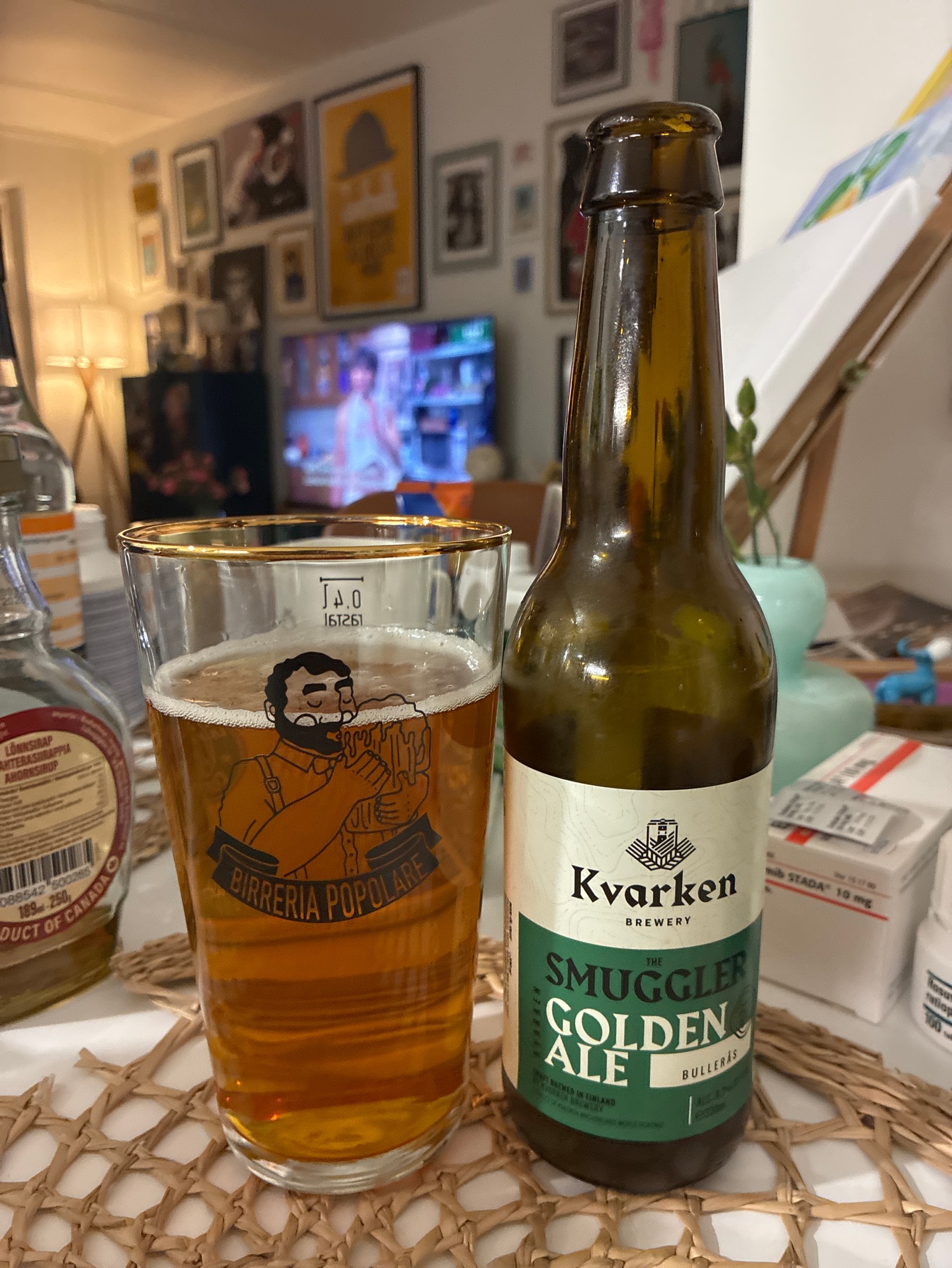 Smuggler Golden Ale, Kvarken Brewery